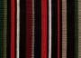 Мебельная ткань гобелен ARBOLEDA LINE темно-коричневые, красные полосы разной ширины шир.140см