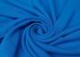 Штапель однотонный синего цвета