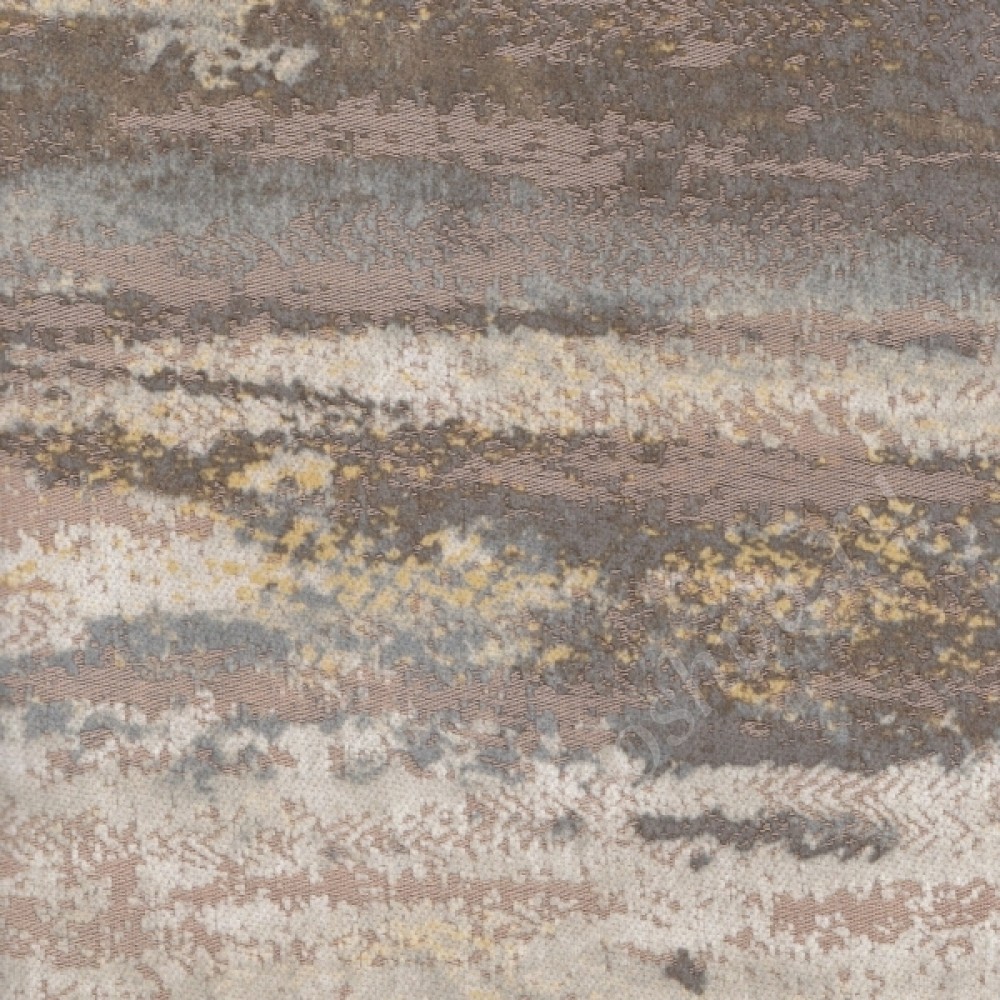 Шенилл TIFFANY абстрактный бежево-коричневый