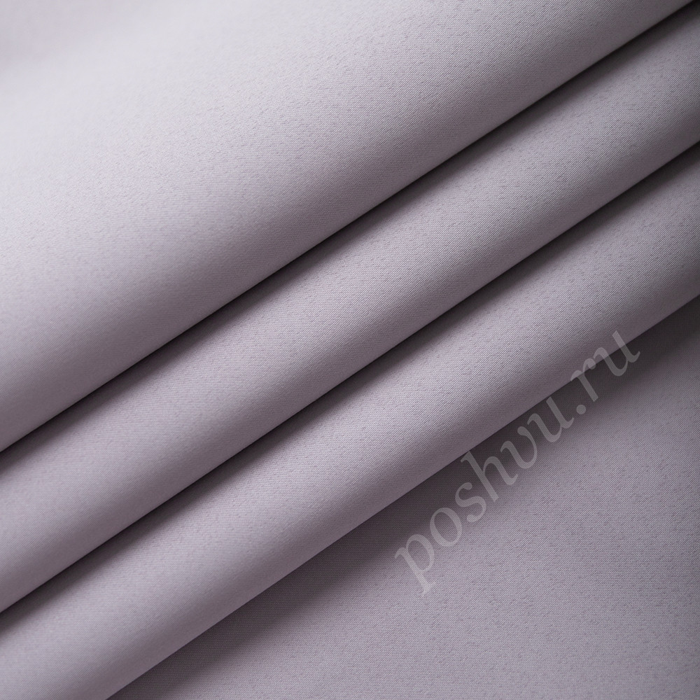 Портьерная ткань блэкаут FORTEZZ бледно-лилового цвета, выс.280см