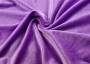 Эффектная бархатная ткань фиолетового цвета