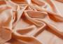Ткань Шелк атлас с эластаном Бежевый персик