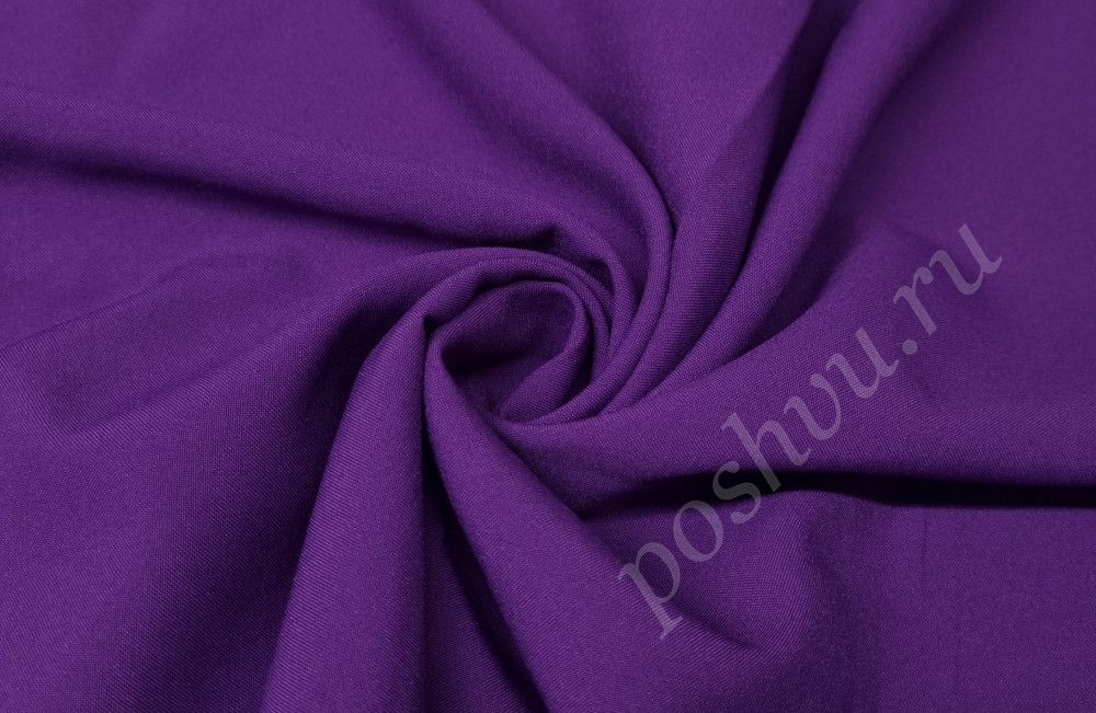 Габардин оригинальный "Fuhua", цвет пурпурный