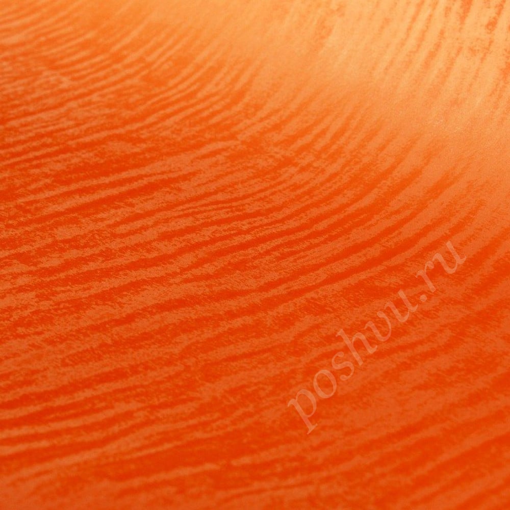 Мебельная ткань экокожа BENGAL оранжевого цвета 610г/м2
