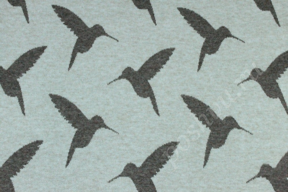 Польский трикотаж Колибри серого цвета