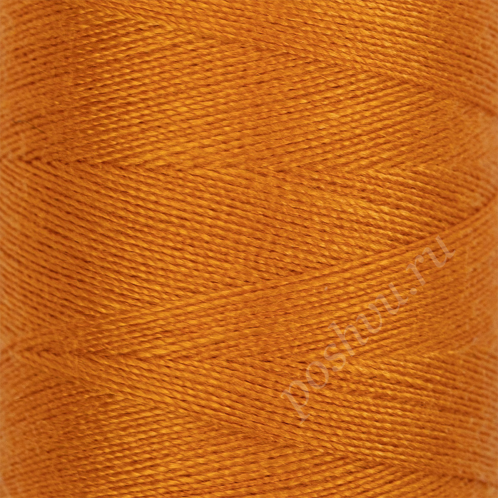 Швейные нитки (полиэстер) 50/2 "Gamma" 4570м, №143 оранжевый