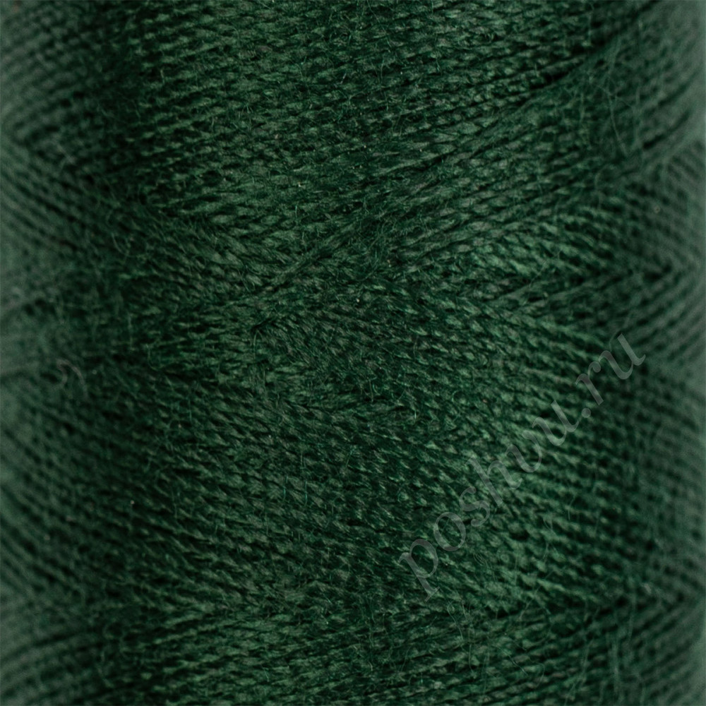 Швейные нитки (полиэстер) 50/2 "Gamma" 4570м, №225 т.зеленый