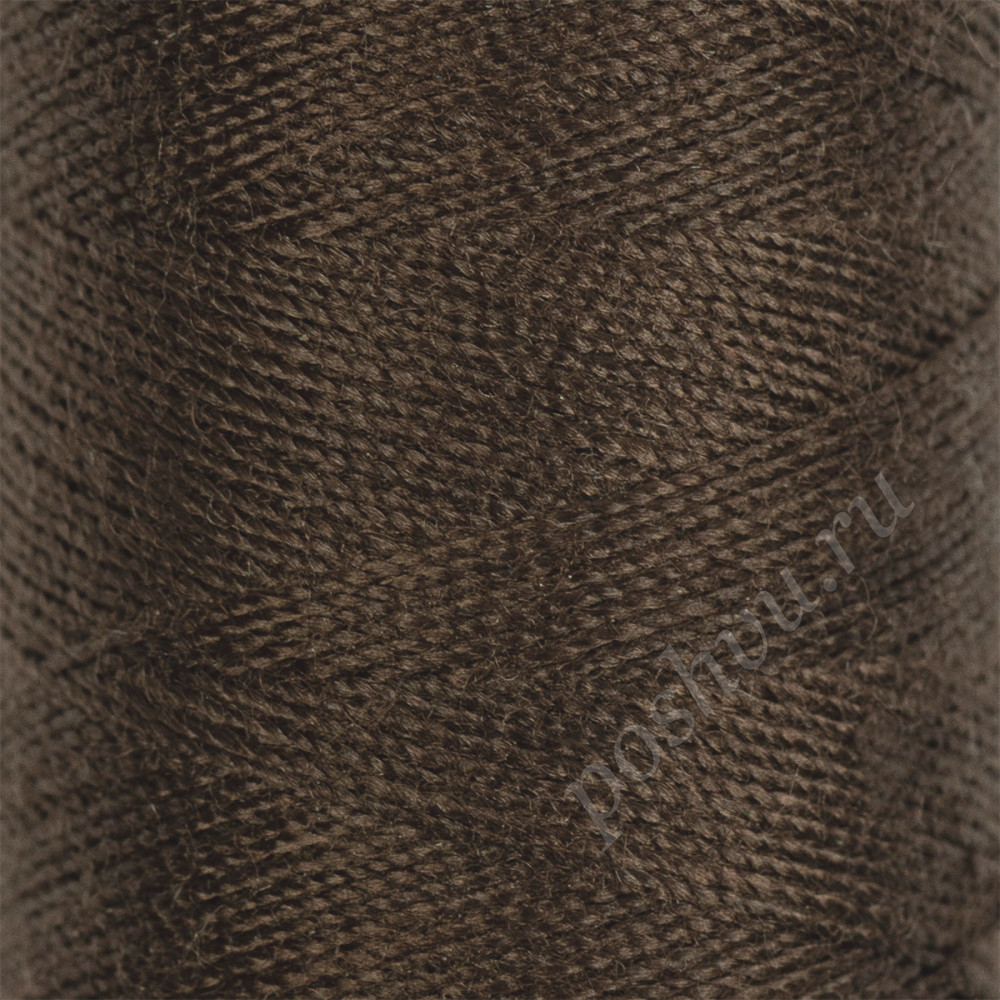 Швейные нитки (полиэстер) 50/2 "Gamma" 4570м, №399 коричневый