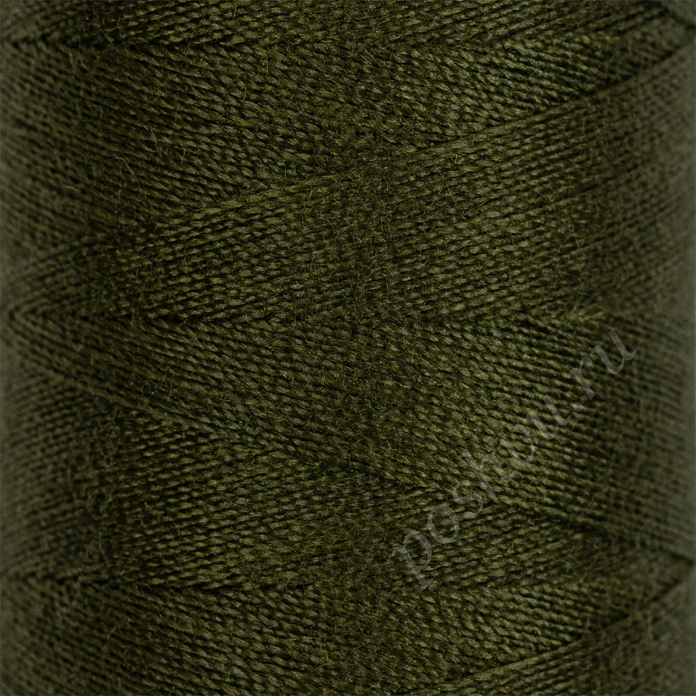 Швейные нитки (полиэстер) 50/2 "Gamma" 4570м, №423 т.хаки