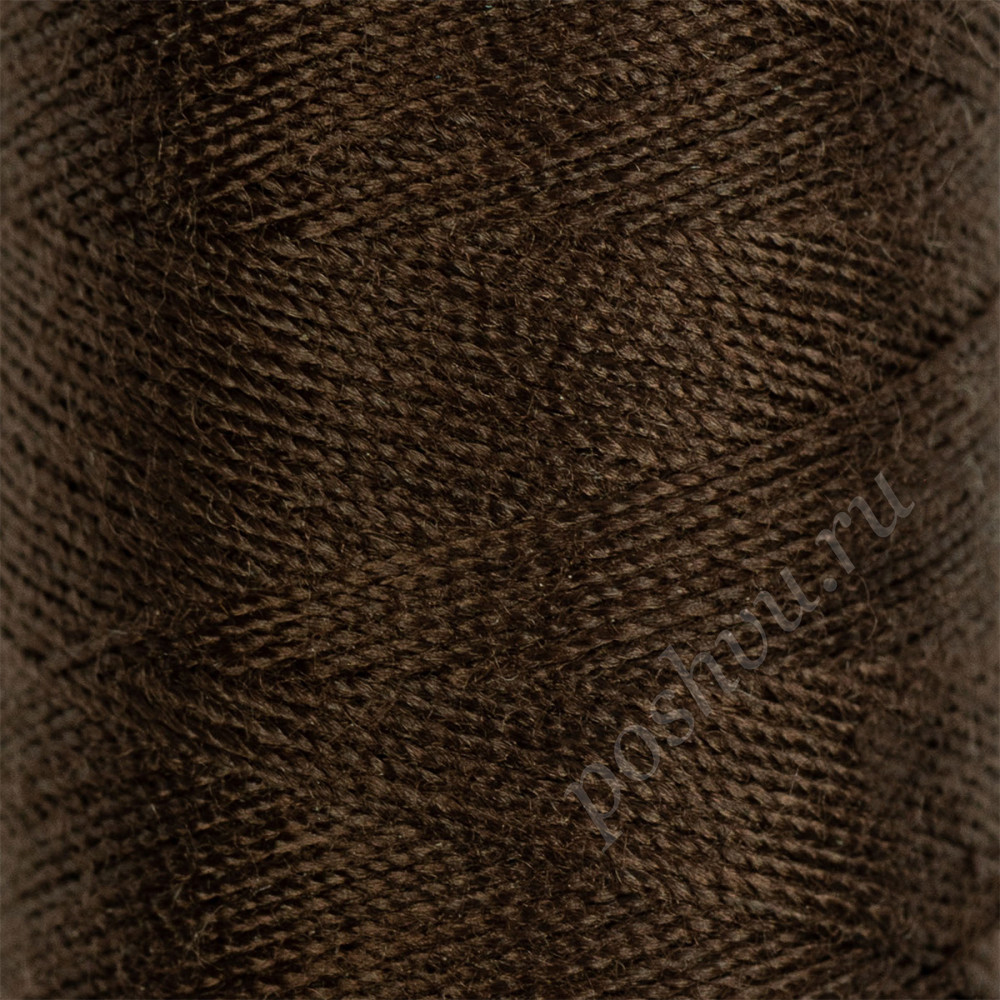 Швейные нитки (полиэстер) 50/2 "Gamma" 4570м, №492 т.коричневый