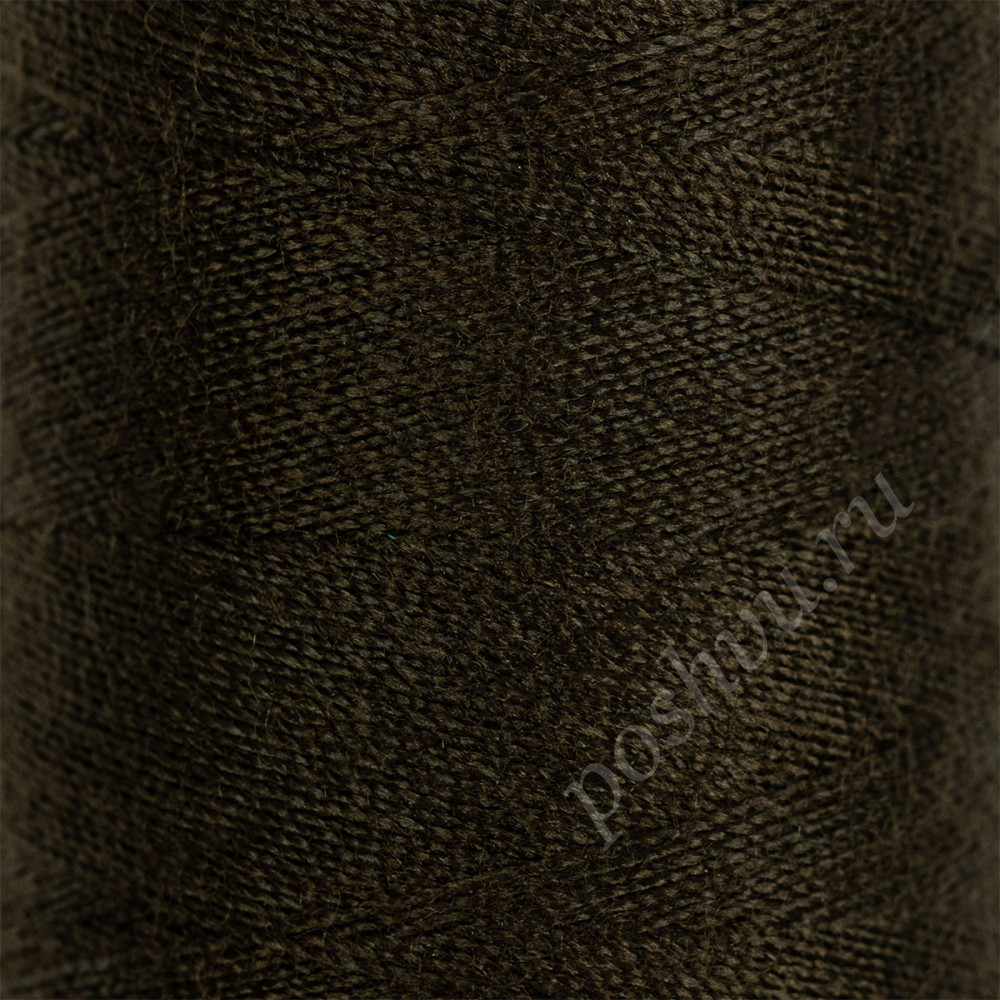 Швейные нитки (полиэстер) 50/2 "Gamma" 4570м, №496 т.коричневый