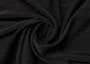 Костюмная ткань Анжелика плотная, черного цвета, 325 гр/м2