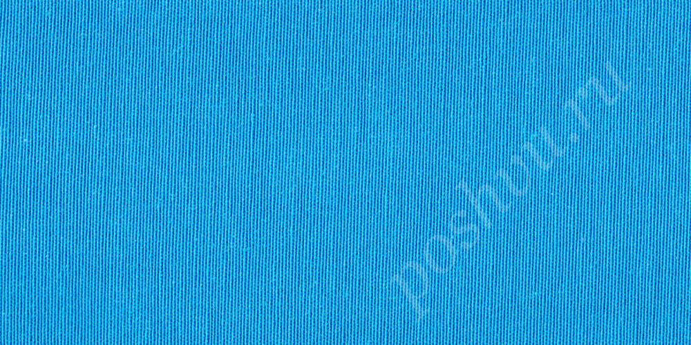 Ткань для штор SIENA однотонная синего цвета