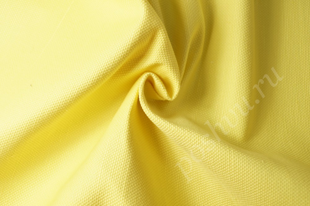 Ткань лен натуральный для мебели желтого оттенка