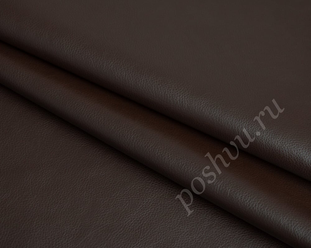 Мебельная ткань искусственная кожа MARVEL орехового цвета 410г/м2