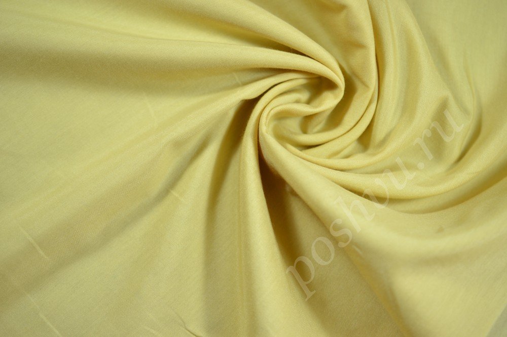 Блузочная ткань Max Mara желтого оттенка