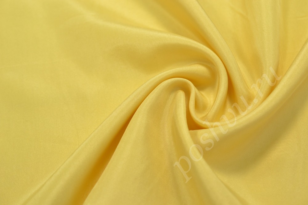 Ткань костюмная нежно-желтого оттенка