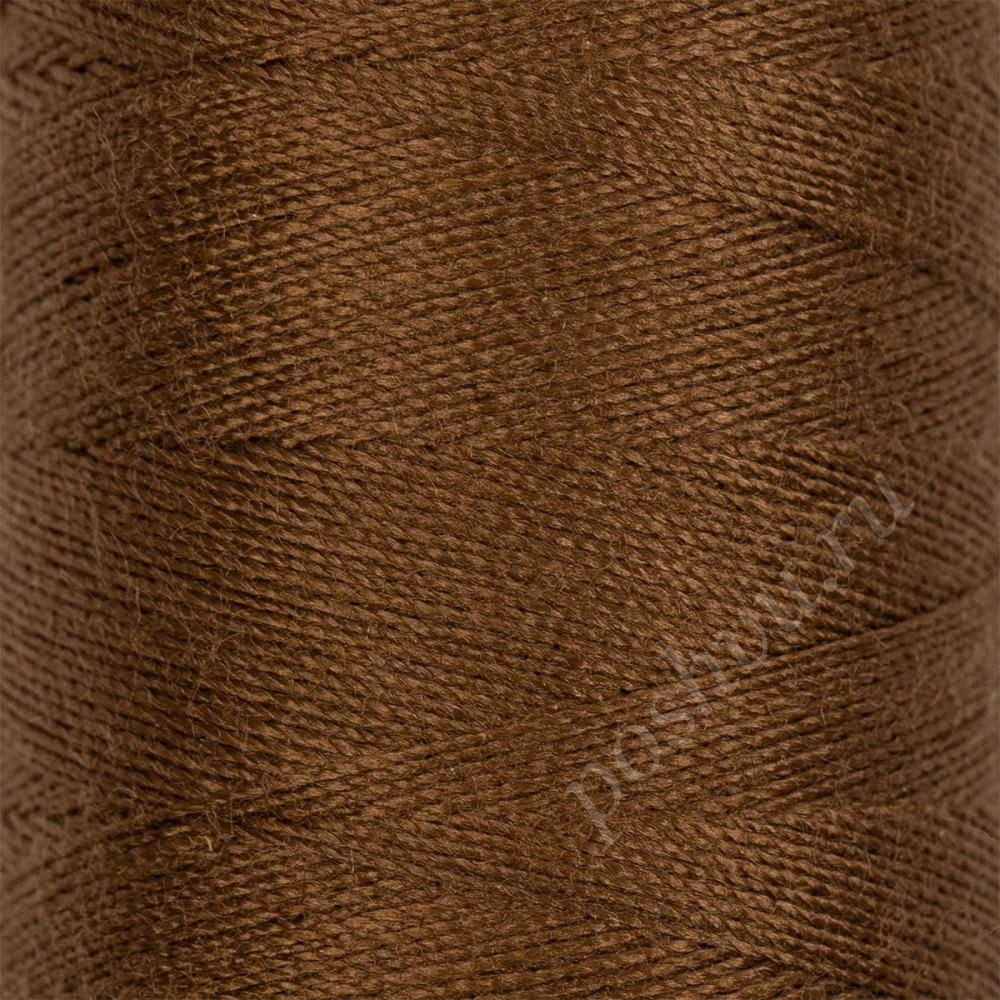 Швейные нитки (полиэстер) 40/2 "Gamma" 4570 м №488 св.коричневый
