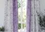 Комплект штор «Линмикрос» фиолетовый 150х260см