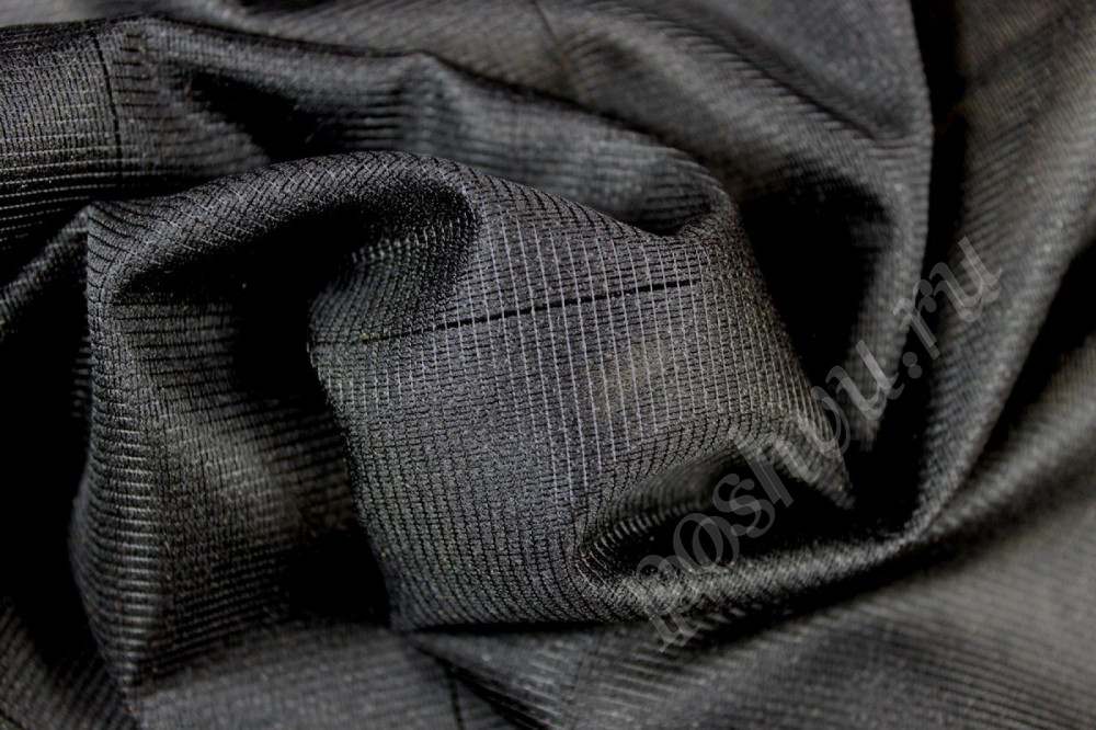 Трикотажная клеевая ткань серого цвета