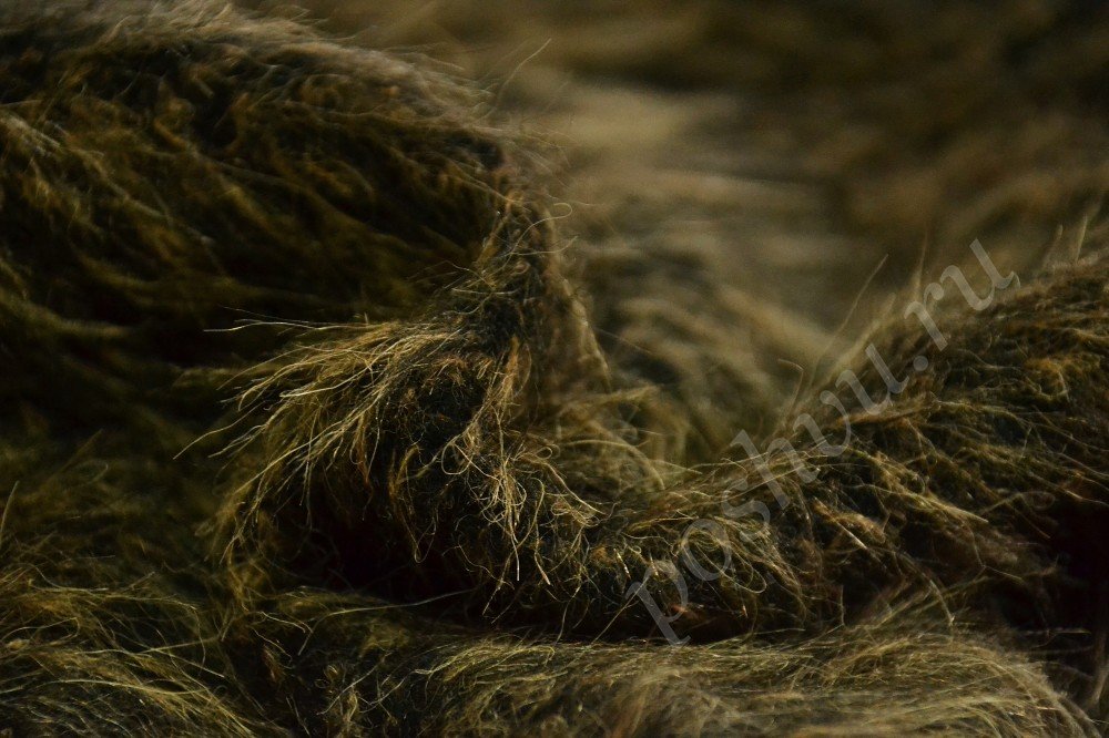 Ткань пальтовая коричневого оттенка