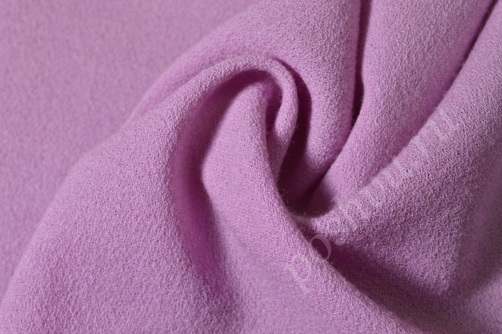 Ткань креп лилового оттенка