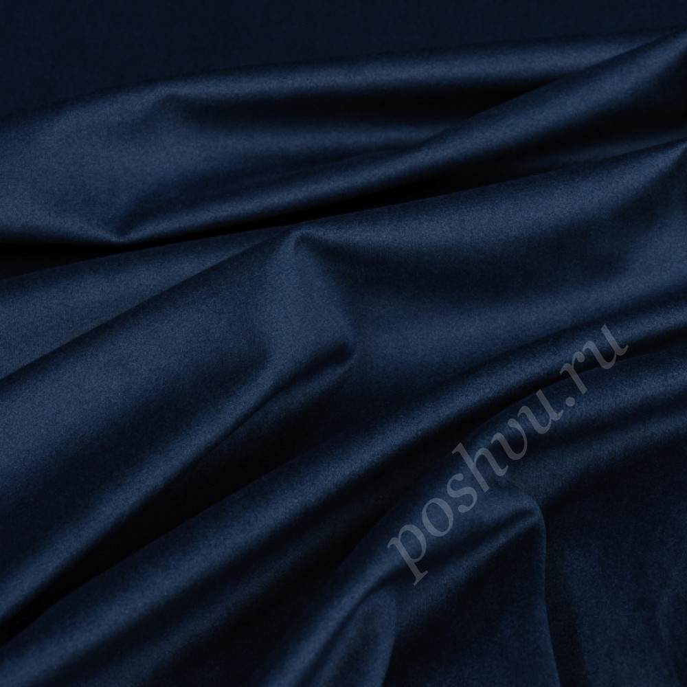 Микровелюр Confetti темно-синий