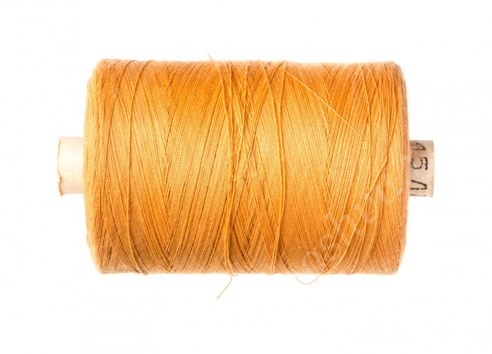 Швейные нитки (армированные) 35 ЛЛ 2500 м №0606 св.оранжевый 