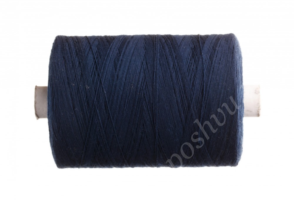 Швейные нитки (армированные) 35 ЛЛ 2500 м №2318 (120) т.т.синий 