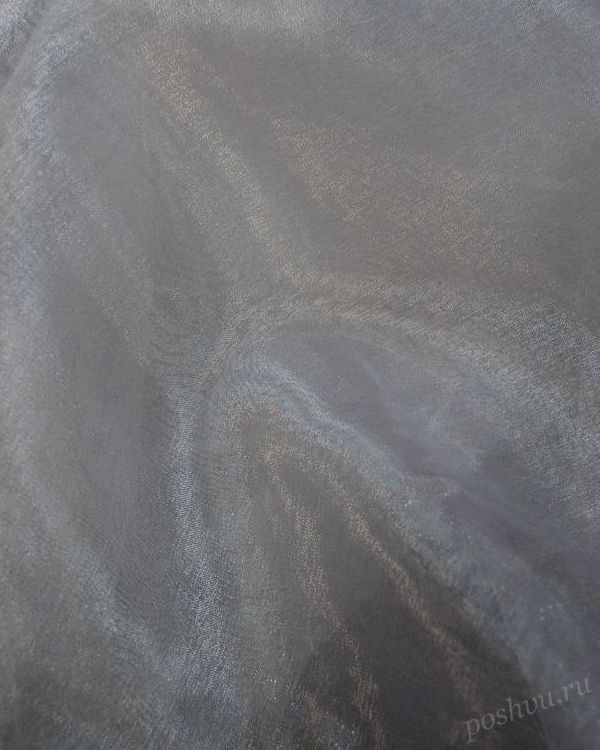 Ткань органза Туман над рекой со скидкой