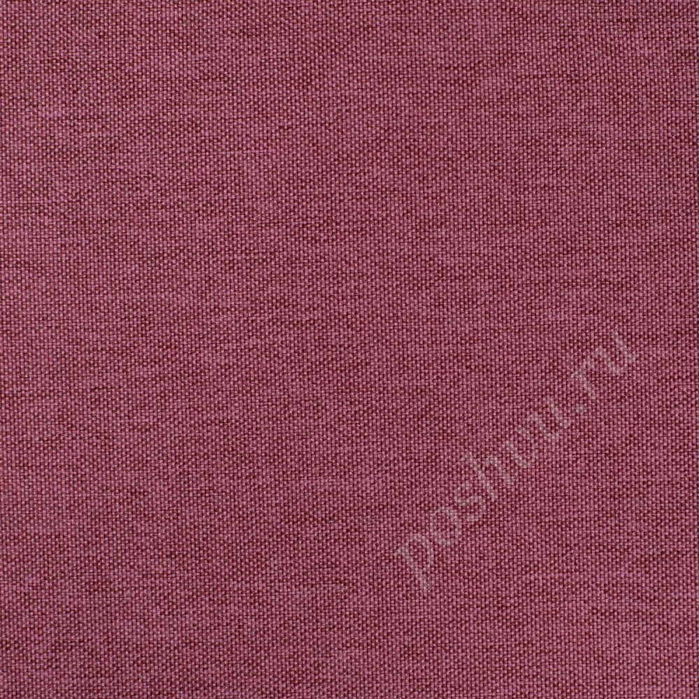 Портьерная ткань под лен GENEVRA темно-розового цвета, выс.300см