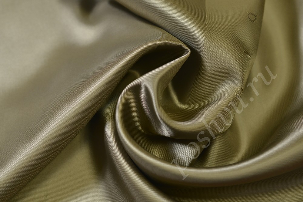 Подкладочная ткань оливкового оттенка