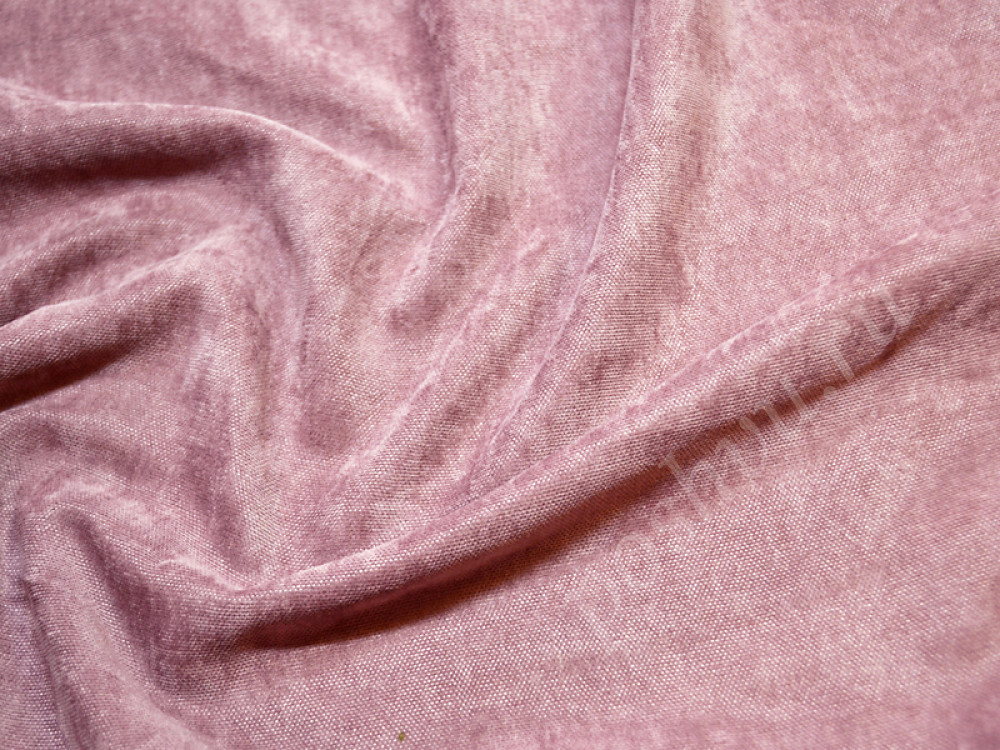 Портьерная ткань DREAM розово-лилового цвета (260г/м2)