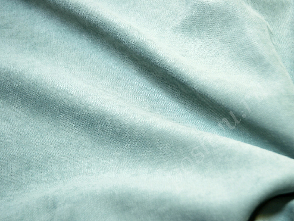 Портьерная ткань DREAM светло-бирюзового цвета (260г/м2)