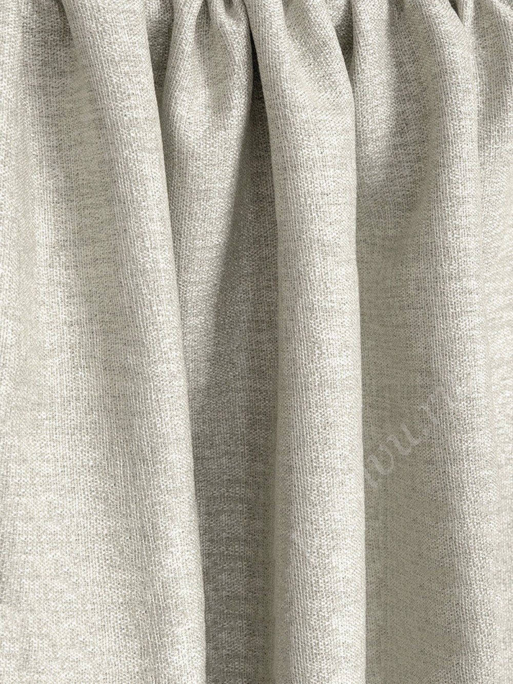 Ткань портьерная рогожка ROUND светло-серого цвета