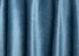Ткань портьерная велюр MONACO голубого цвета