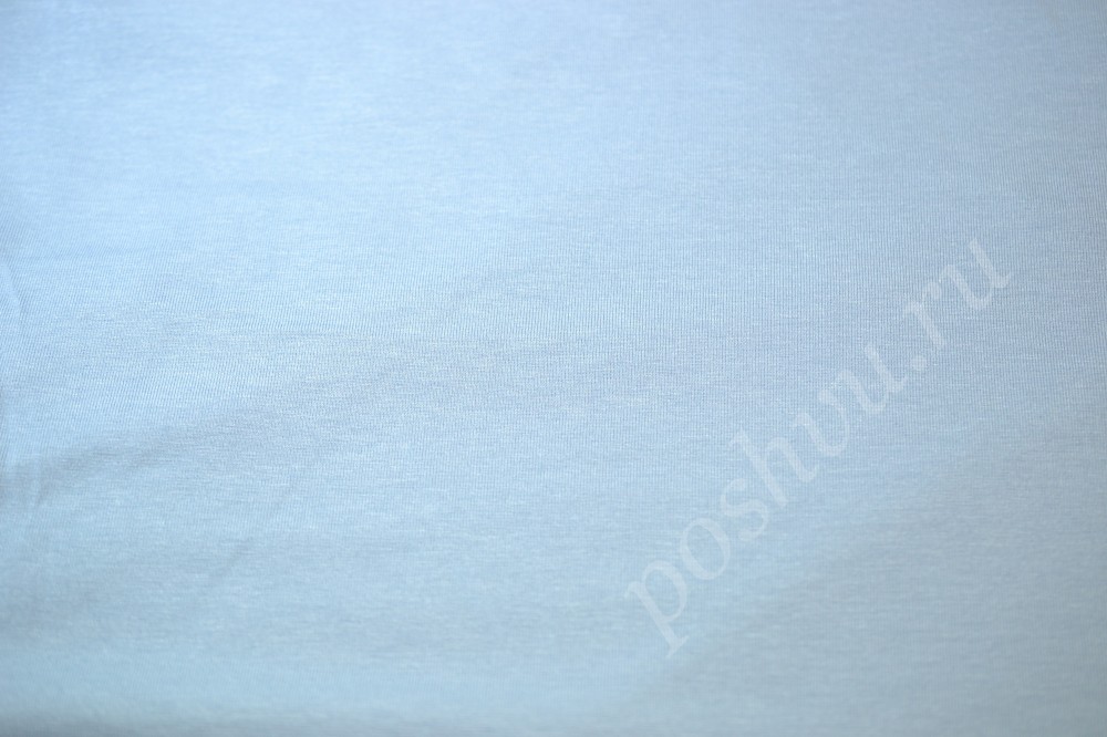 Ткань трикотаж Max Mara светло-голубого оттенка