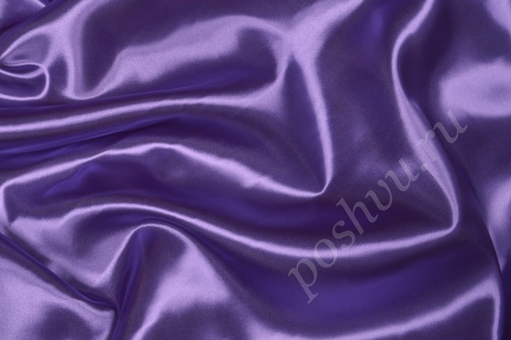 Атлас-сатин ЭКОНОМ, Burda, цвет фиолетовый, 67 гр/м2