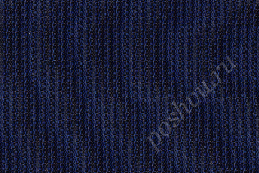 Портьерная ткань жаккард PALOMA однотонная черничного цвета