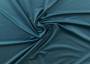 Портьерная ткань бархат VELVET BRUGGE однотонная сине-голубого цвета, шир.280см