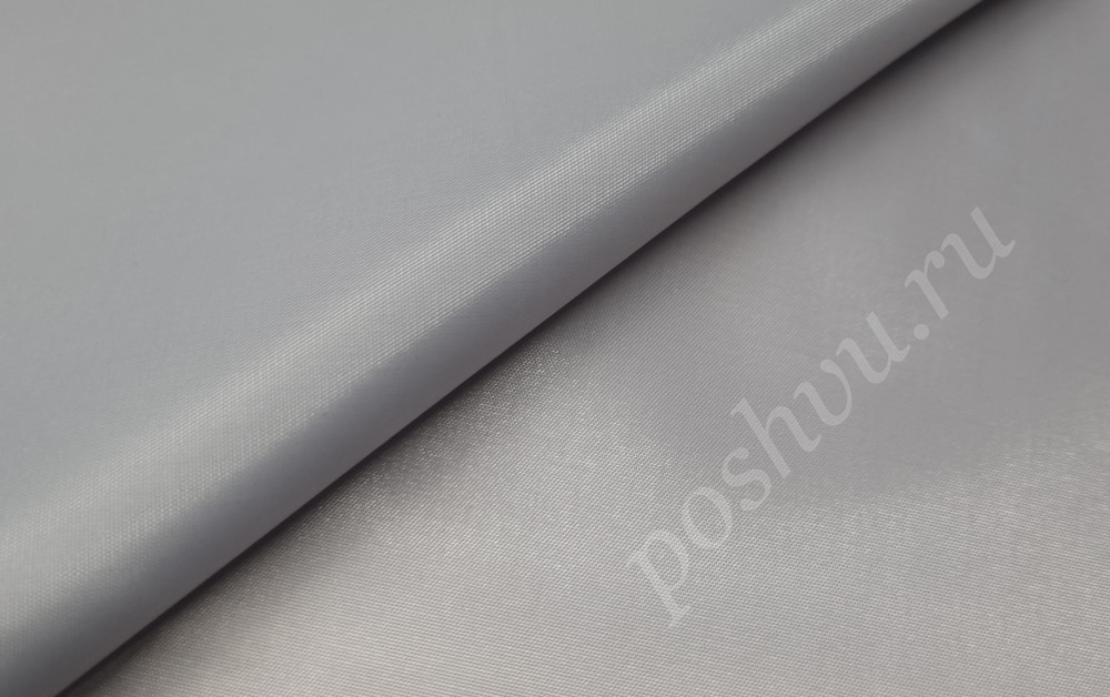 Подкладочная ткань таффета 190Т, цвет серый, 53 гр/м2