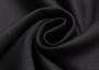 Портьерная ткань блэкаут под лен GERARDO черного цвета, выс.290см