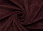 Портьерная ткань HAMLET бордового цвета с ворсом, выс.295см