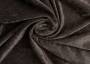 Портьерная ткань HAMLET коричневого цвета с ворсом, выс.295см