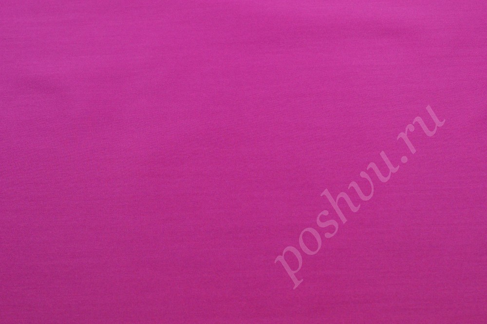 Поплиновая ткань насыщенного розового цвета
