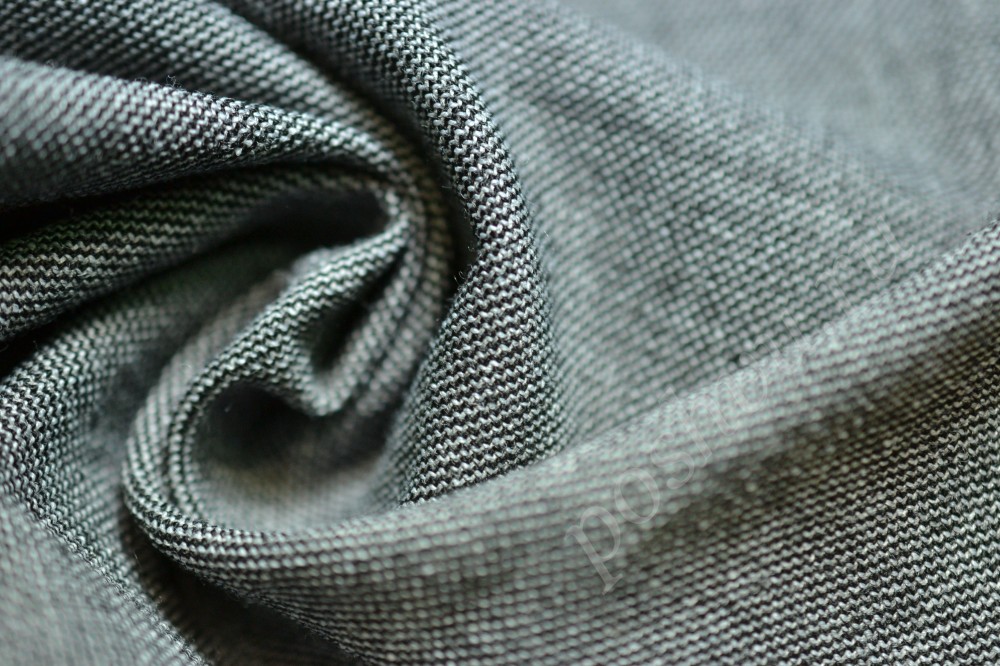 Костюмная ткань классического серого оттенка