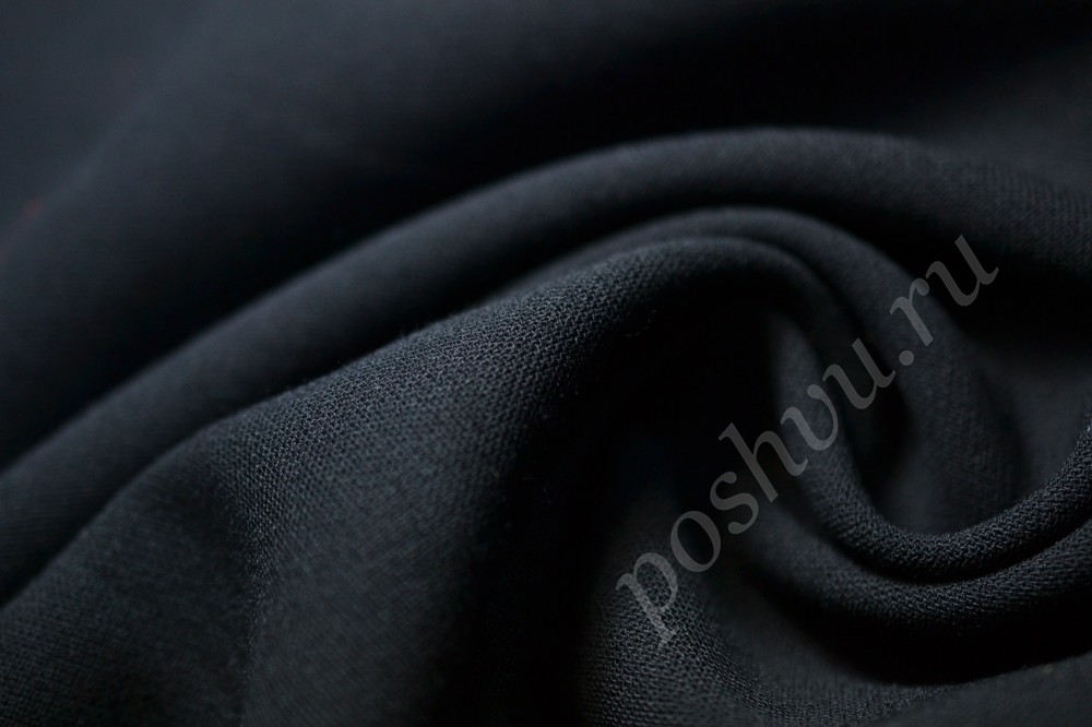 Шерстяная костюмная ткань темно-серого оттенка