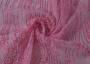 Гипюровая ткань с блестками розовый фламинго