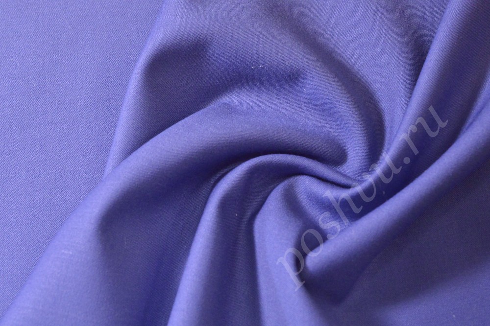 Ткань костюмная лавандового оттенка