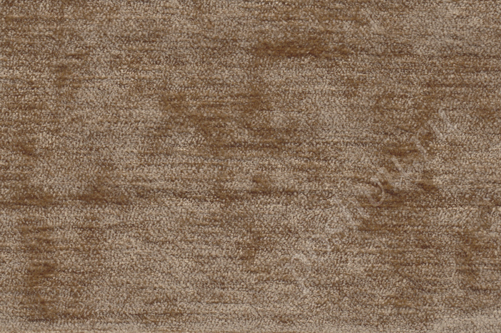 Портьерная ткань бархат PRADO однотонная песочного цвета, шир.143см